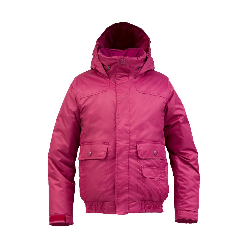 Burton Twist Bomber Girls Snowboard Jacket, Tart, swatch