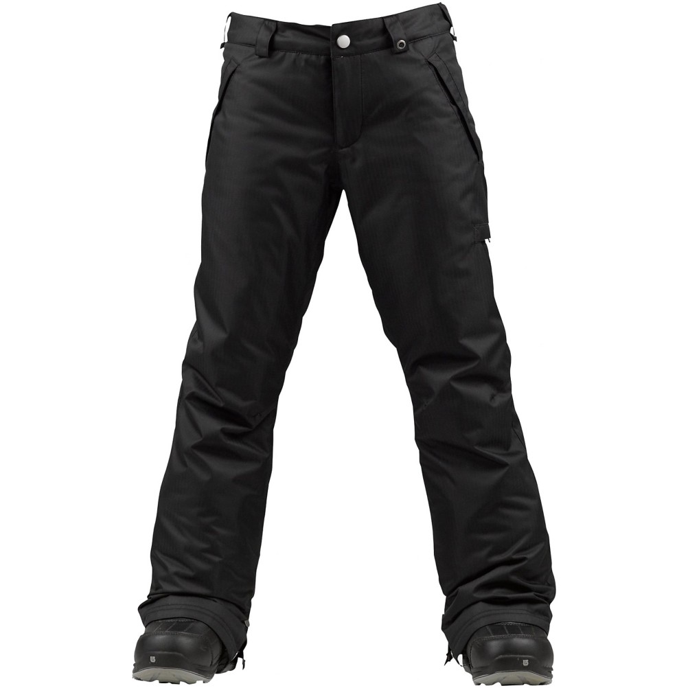 Burton Sweetheart Girls Snowboard Pants, True Black, swatch