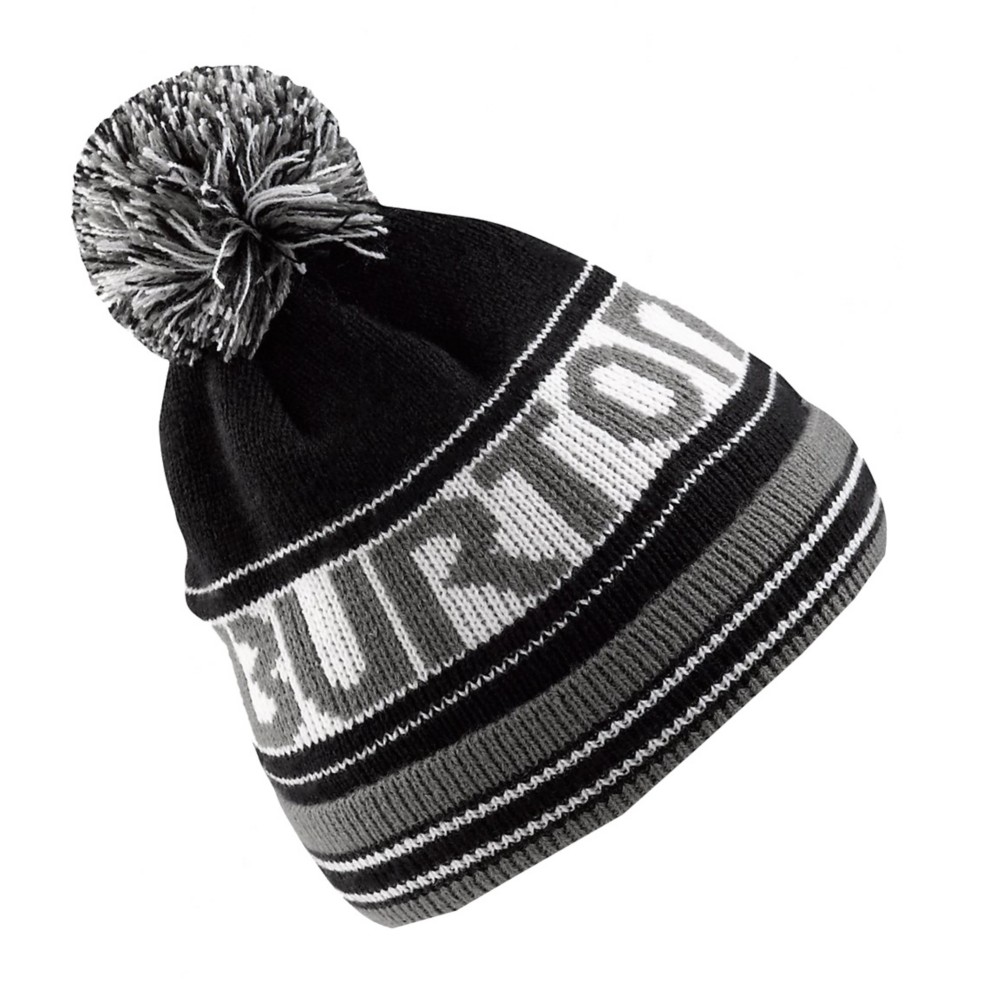 Burton Trope Kids Hat, True Black, swatch