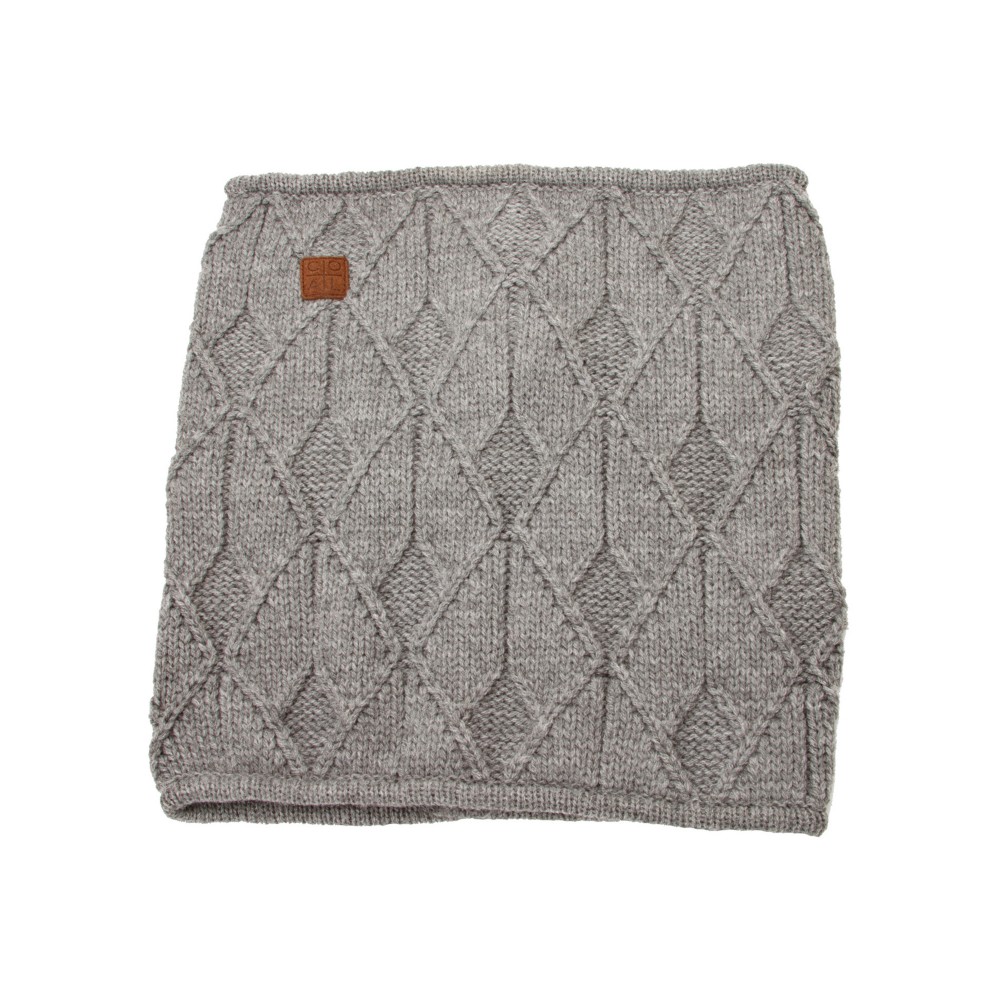 Coal Aden NW Neck Warmer, Grey, swatch