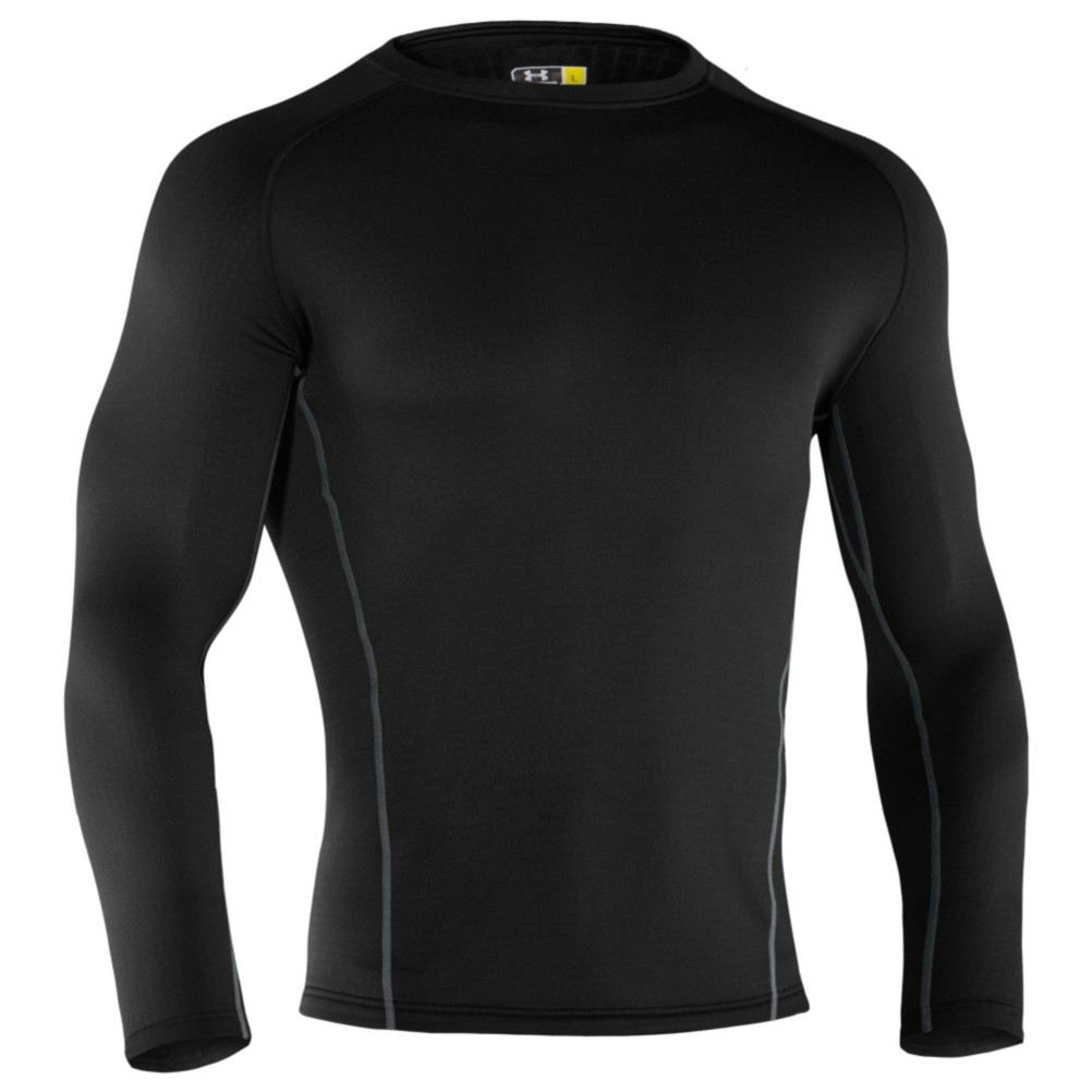 Under Armour Base 3.0 Crew Mens Long Underwear Top, , medium