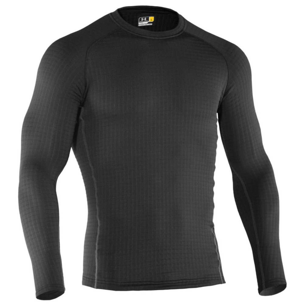 Under Armour Base 4.0 Crew Mens Long Underwear Top, , medium