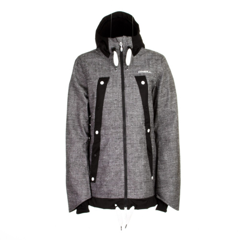 O'Neill Sparkle Womens Shell Snowboard Jacket, Black Out, medium