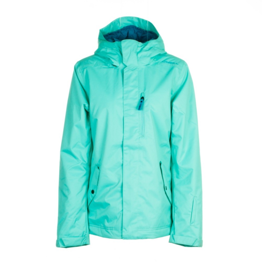 O'Neill Abalone Womens Insulated Snowboard Jacket, Spearmint, swatch