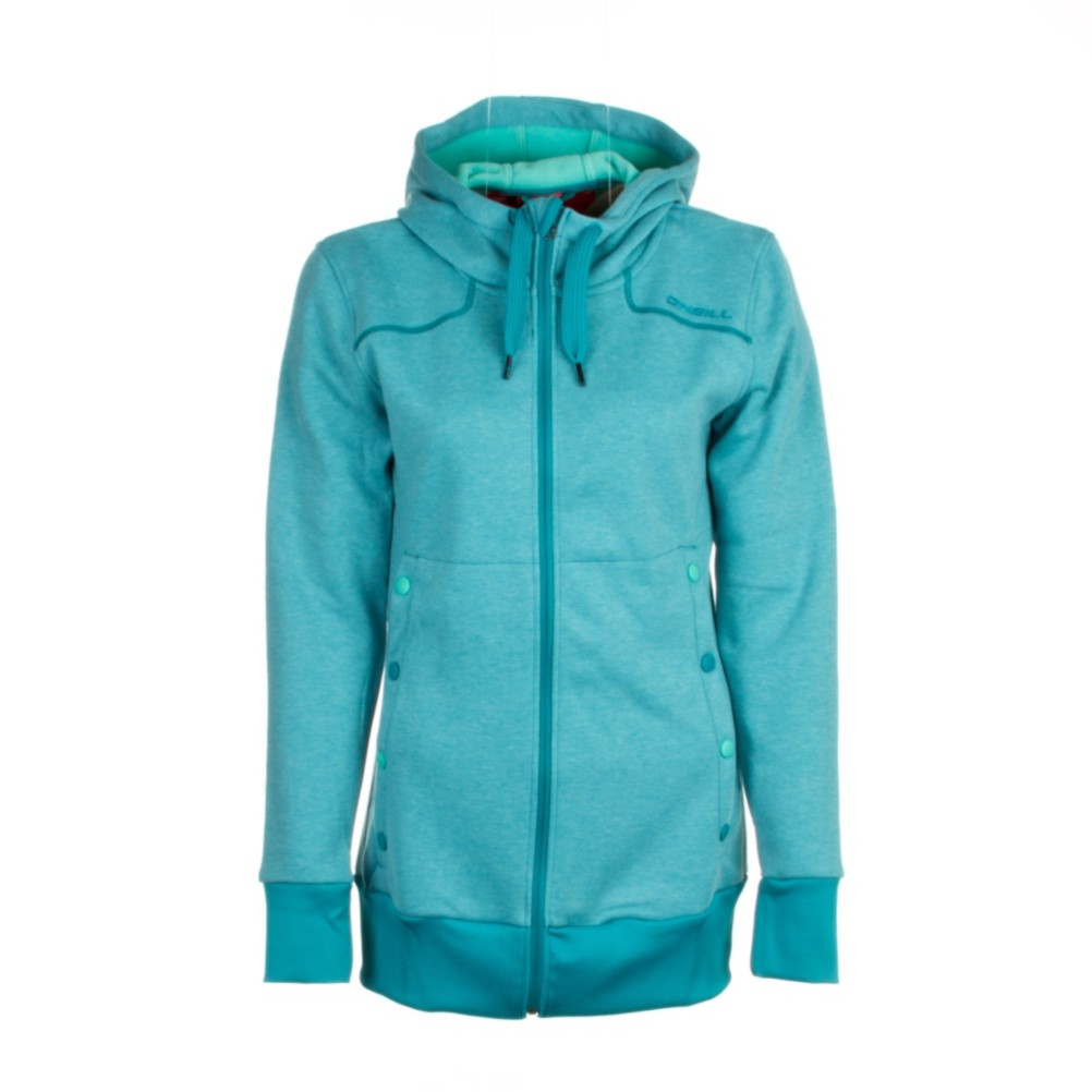 O'Neill Sparkle Fleece Womens Hoodie, Enamel Blue, swatch