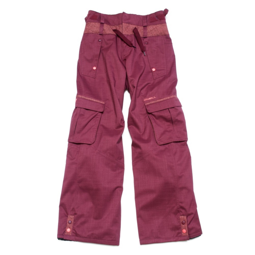 O'Neill Blazer Womens Snowboard Pants, Cape Red, swatch
