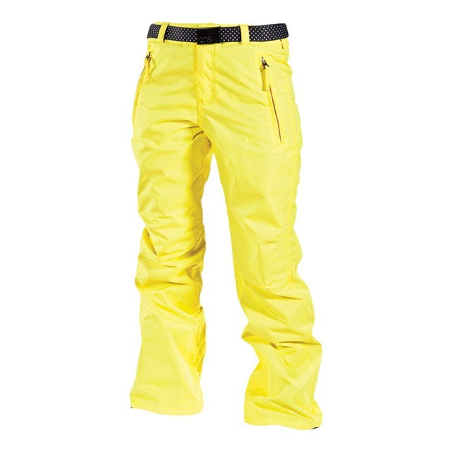 O'Neill Star Womens Snowboard Pants, Chrome Yellow, medium