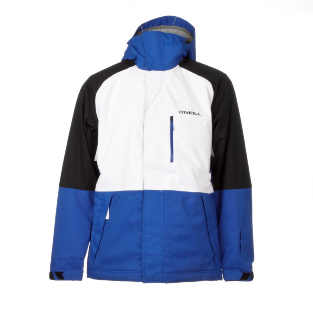 O'Neill District Mens Insulated Snowboard Jacket, Ocean Blue, swatch