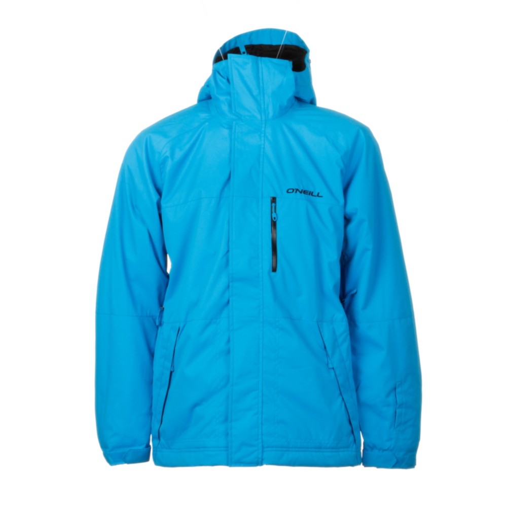O'Neill District Mens Insulated Snowboard Jacket, Dresden Blue, swatch