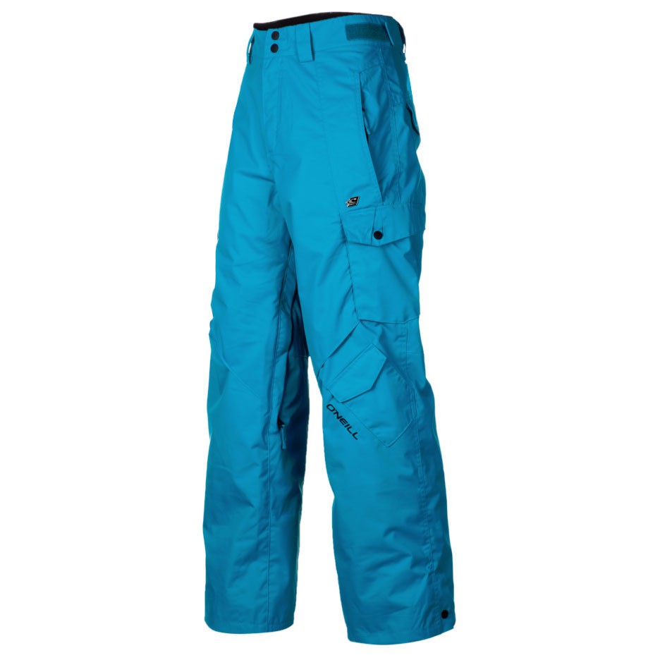 O'Neill Exalt Mens Snowboard Pants, Enamel Blue, swatch