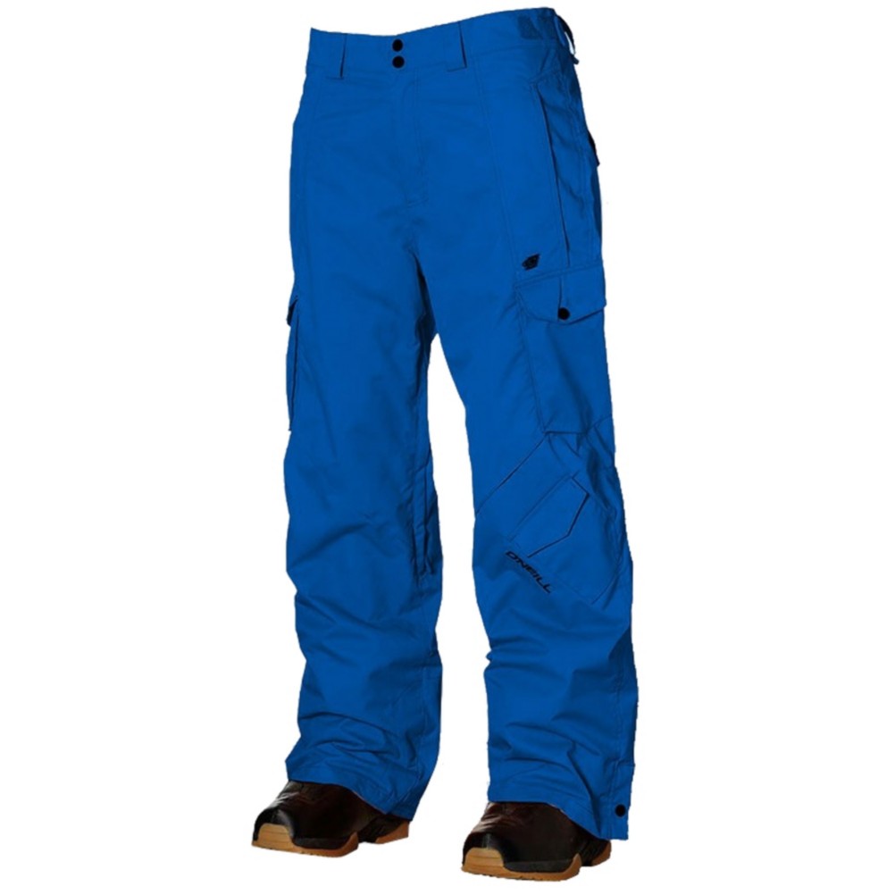 O'Neill Exalt Mens Snowboard Pants, Ocean Blue, swatch
