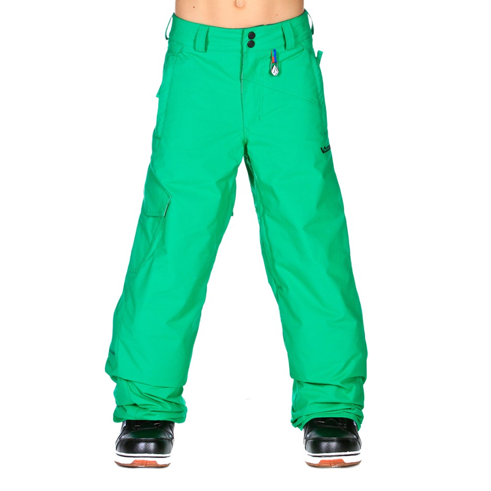 Volcom Launch Insulated Kids Snowboard Pants, Poison, swatch