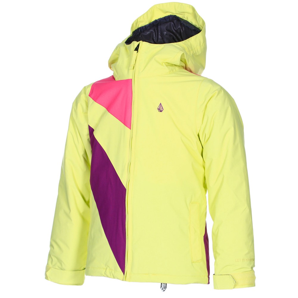 Volcom Bird Insulated Girls Snowboard Jacket, Sparkler, swatch