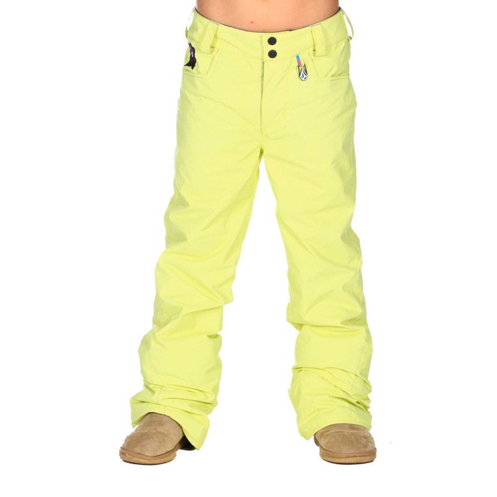 Volcom Tweet Insulated Girls Snowboard Pants, Sparkler, swatch