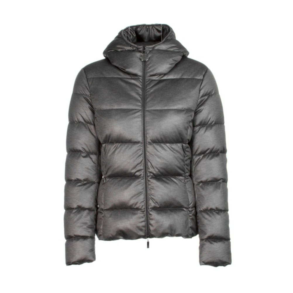 Moncler Jersey Womens Jacket, Grey, medium