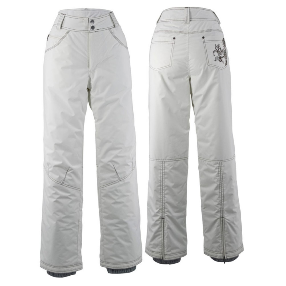 White Sierra Snow Queen Insulated Womens Ski Pants, Cloud, swatch