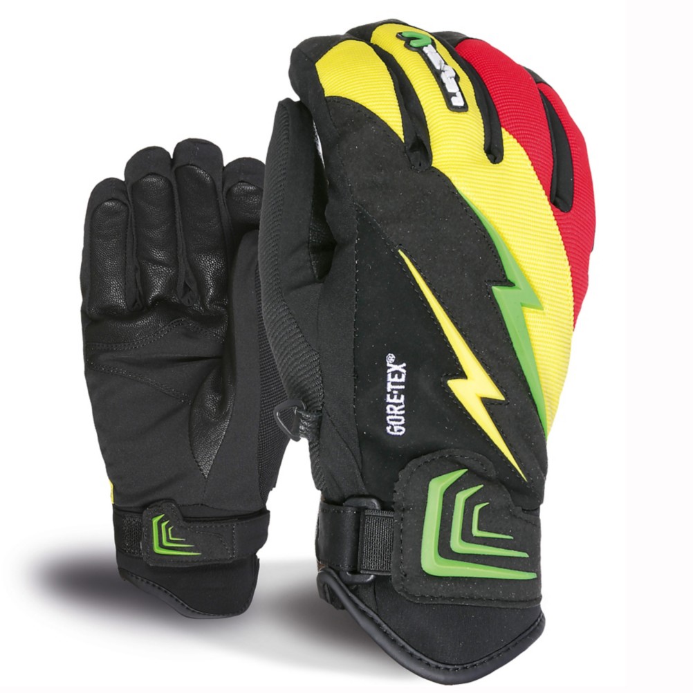 Level Thunder XCR Gloves, Pk Rainbow, swatch