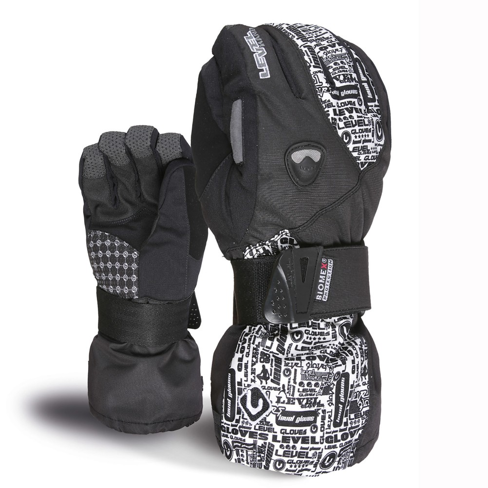 Level Fly Gloves, Logos, swatch