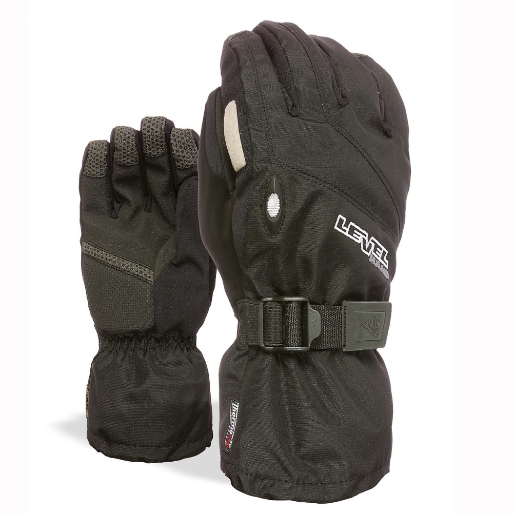 Level Matrix Under Womens Gloves, Black, medium