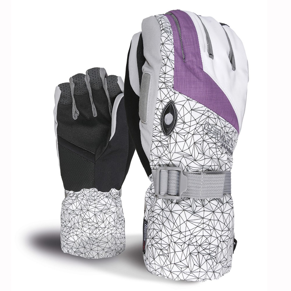Level Matrix Womens Gloves, Purple, swatch