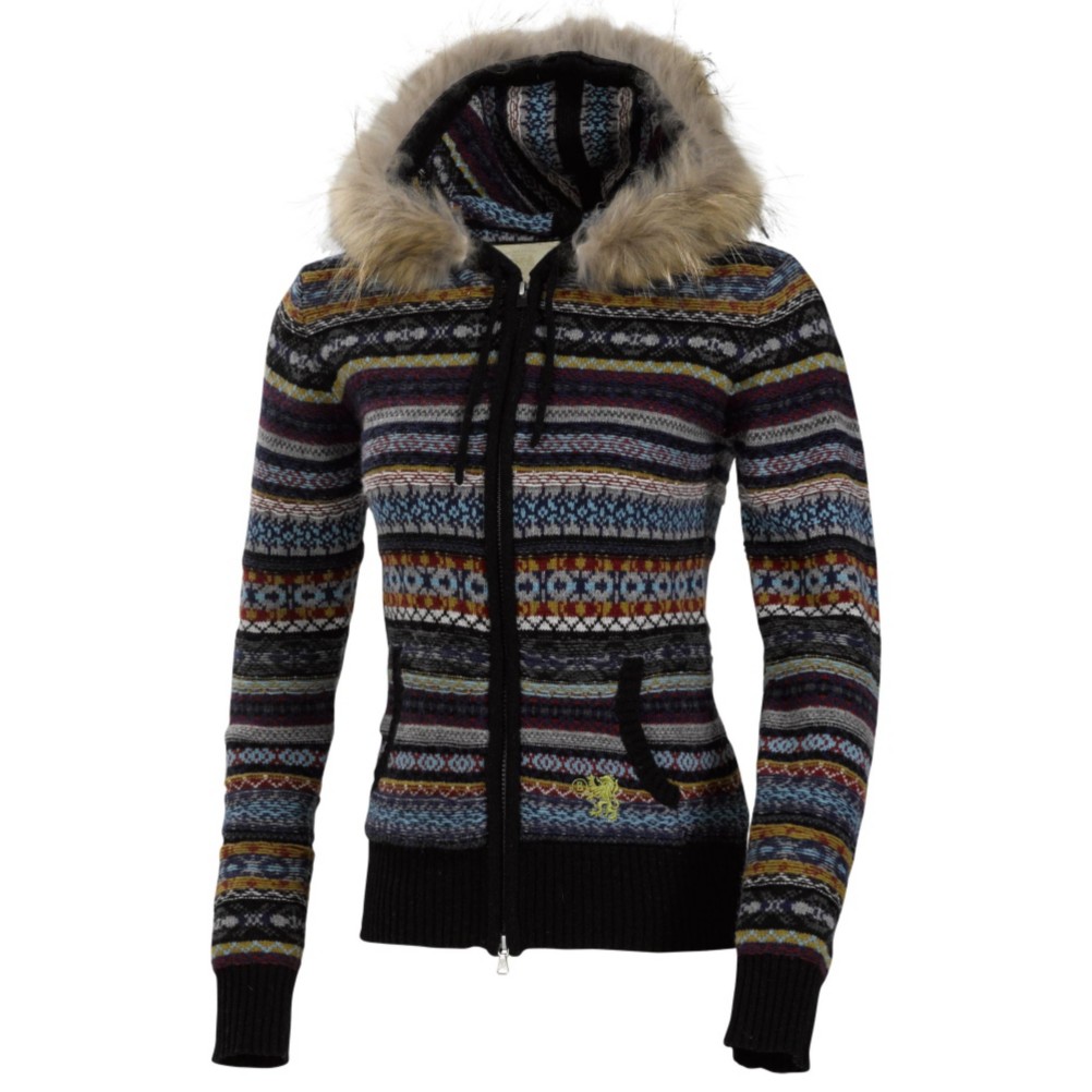 Bogner Fire + Ice Scalin-P Womens Sweater, Black, medium
