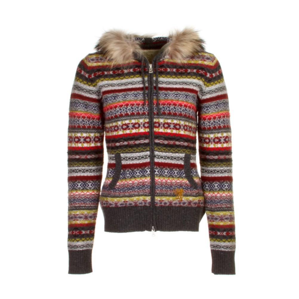 Bogner Fire + Ice Scalin-P Womens Sweater, Grey, swatch