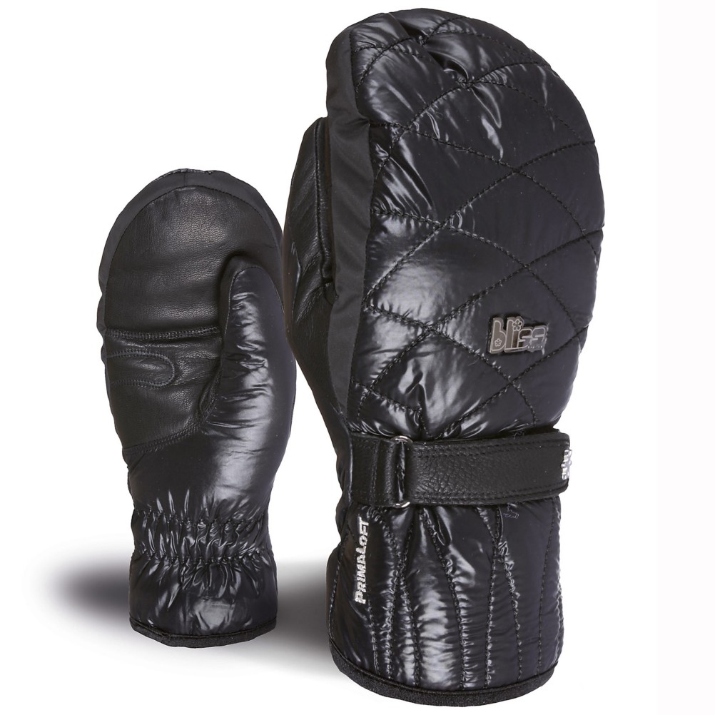 Level Dixy Womens Mittens, Black, medium