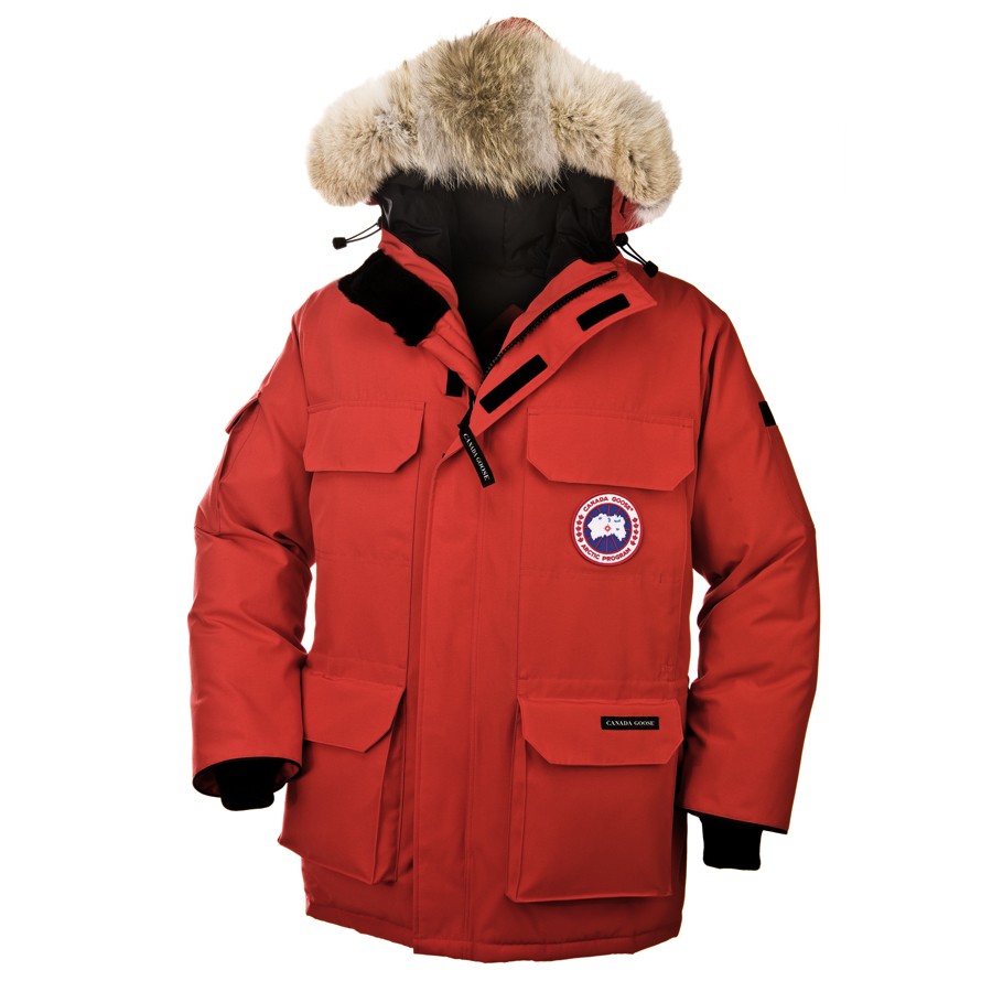Canada Goose Expedition Parka Mens Jacket, Red, 256