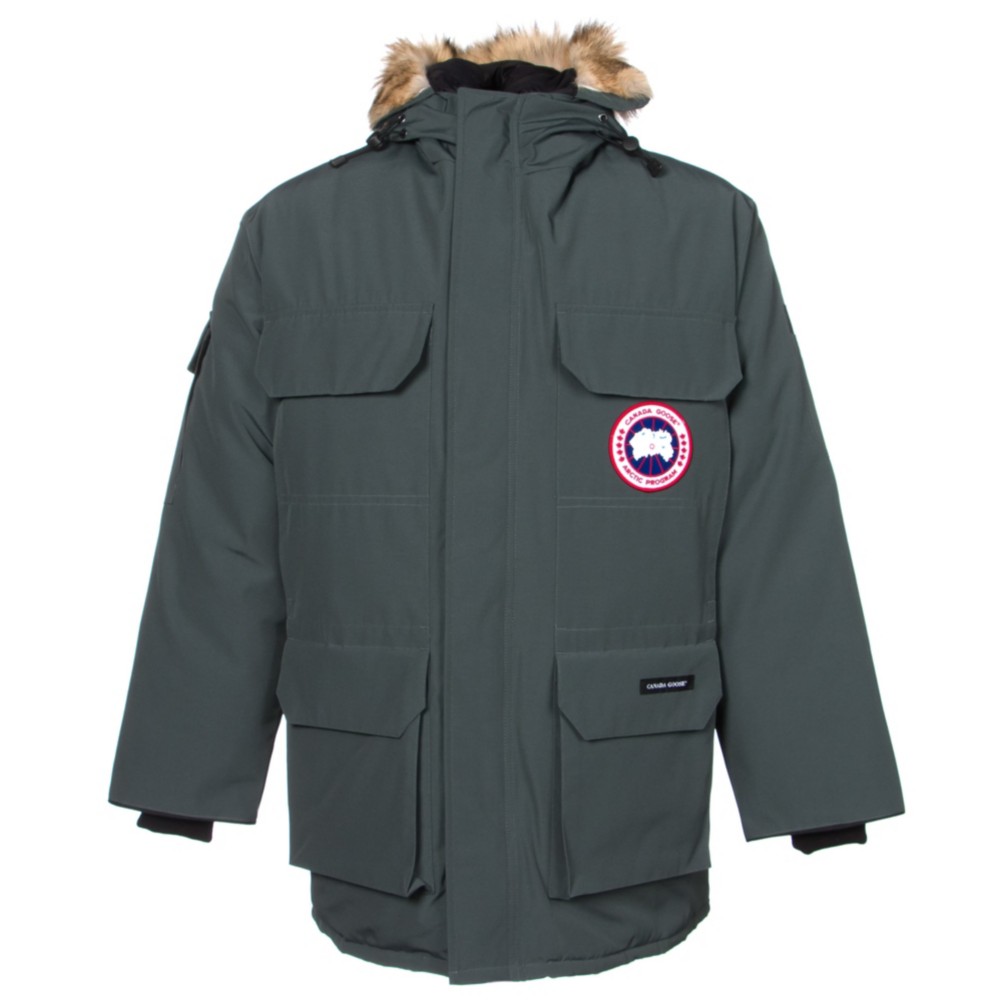 Canada Goose Expedition Parka Mens Jacket, Slate, 256