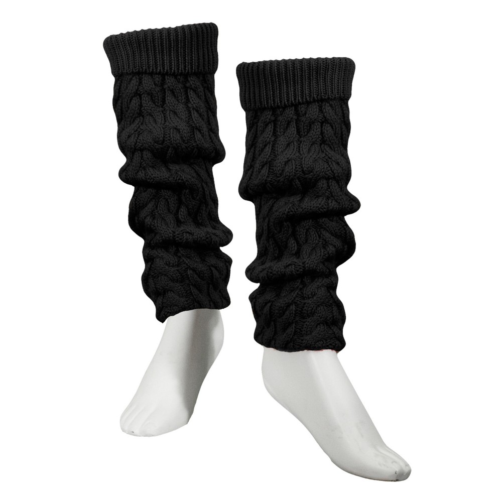 Dale Of Norway Lid Leg Warmers, Black, medium