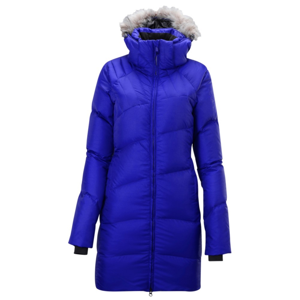 Salomon Boreal Long II Womens Jacket, Dark Violet Blue, swatch