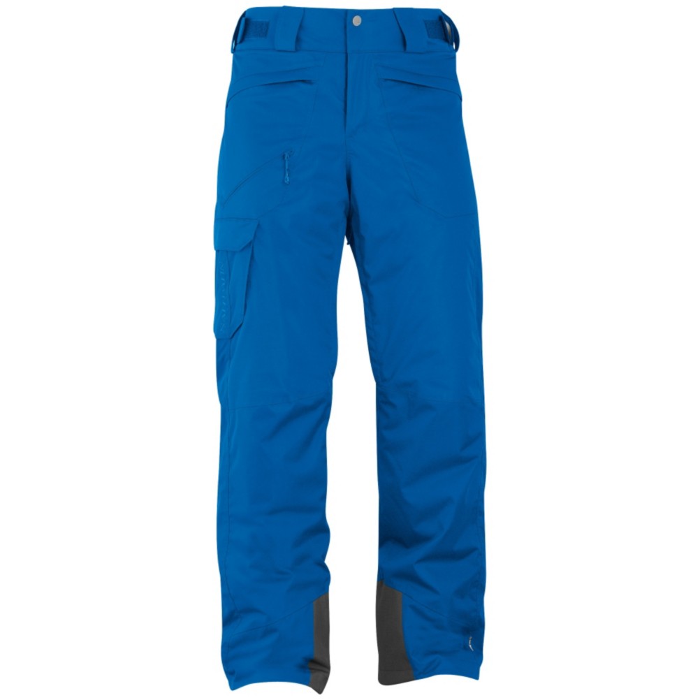 Salomon Response II Mens Ski Pants, Vibrant Blue, swatch