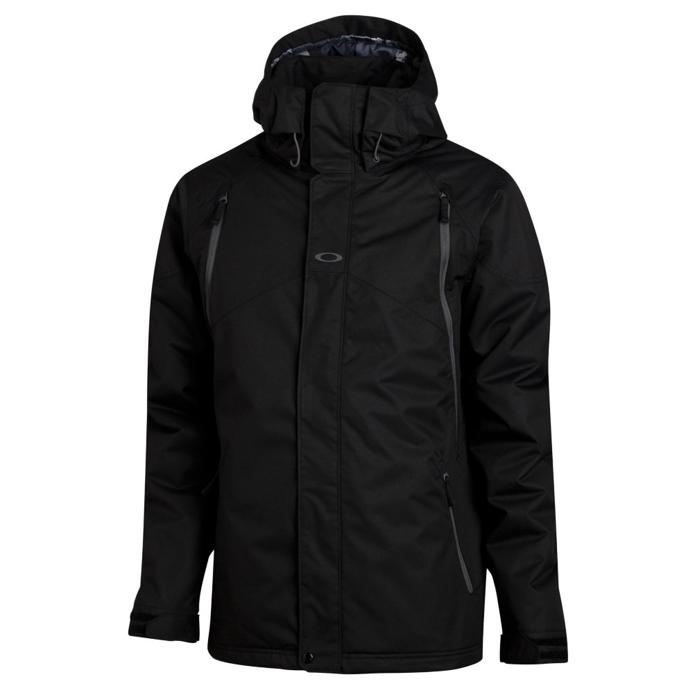 Oakley Goods Mens Shell Ski Jacket, Jet Black, medium