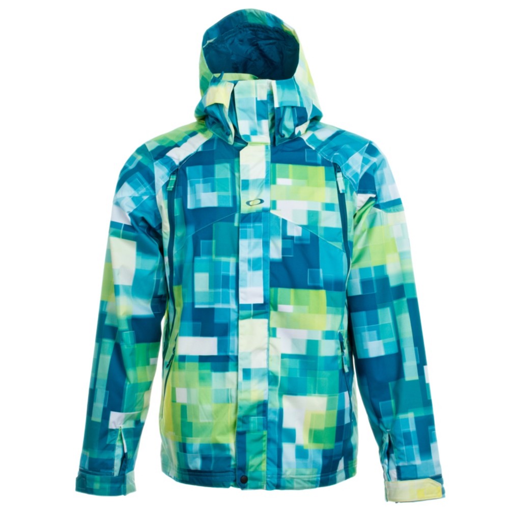 Oakley Goods Mens Shell Ski Jacket, White, swatch
