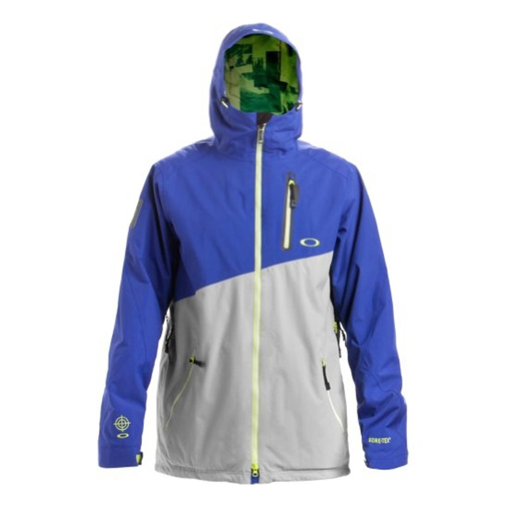 Oakley Great Ascent Mens Shell Ski Jacket, Stone Grey, swatch