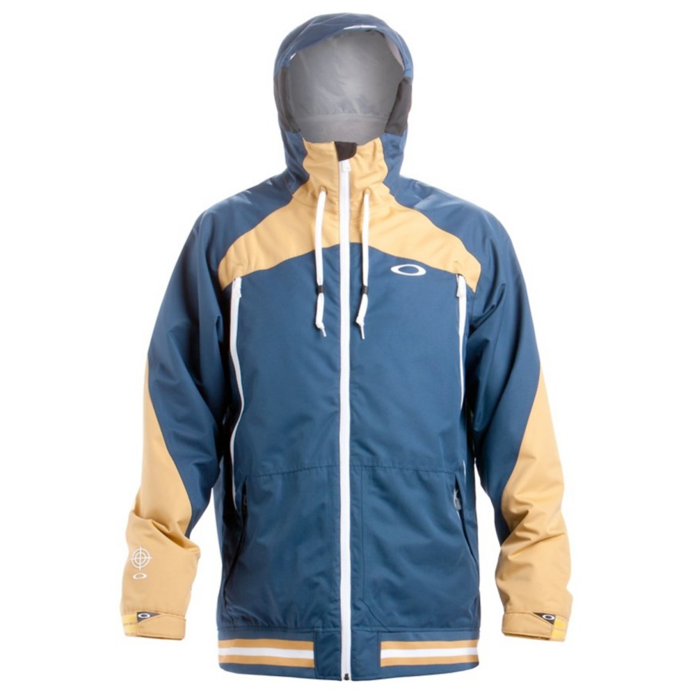 Oakley Originate Mens Shell Ski Jacket, Blue Shade, medium