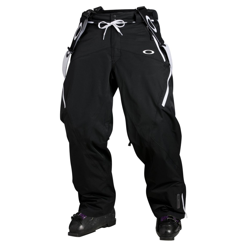 Oakley Ascertain Mens Ski Pants, Black, medium