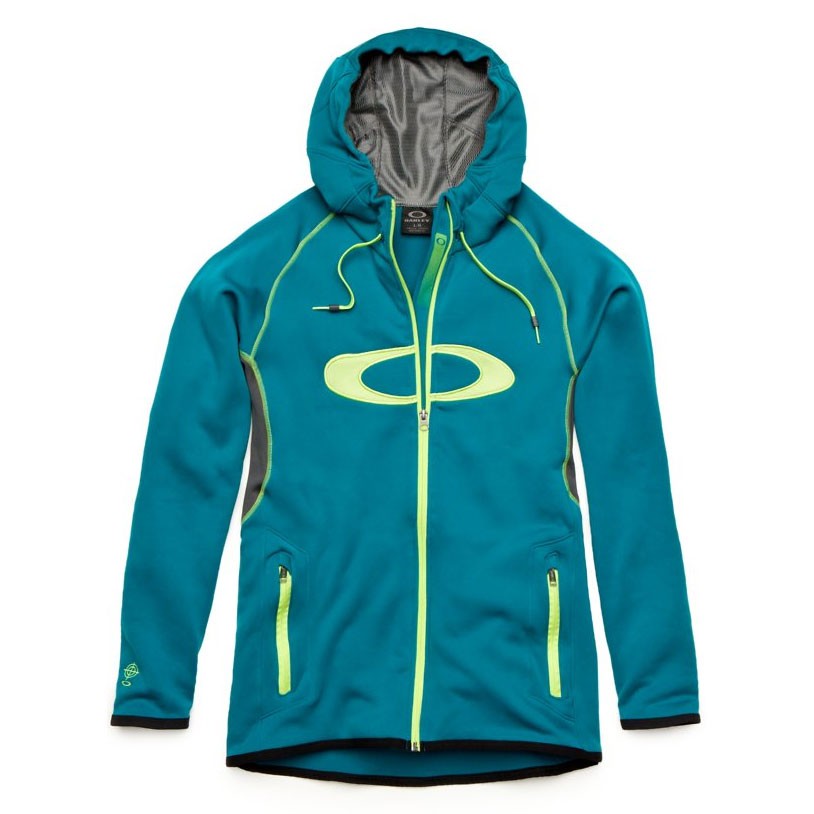 Oakley Originate Fleece Hoodie, Aurora Blue, medium