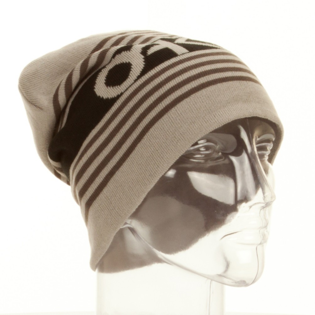 Oakley Bozeman Slouch Beanie Hat, Stone Gray, medium