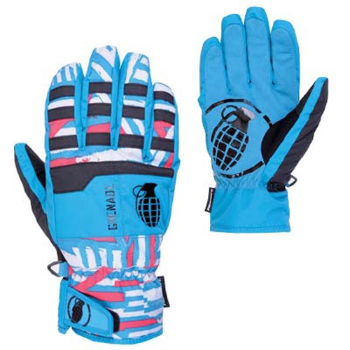 Grenade Fragment Gloves, Teal-Doomvision, medium