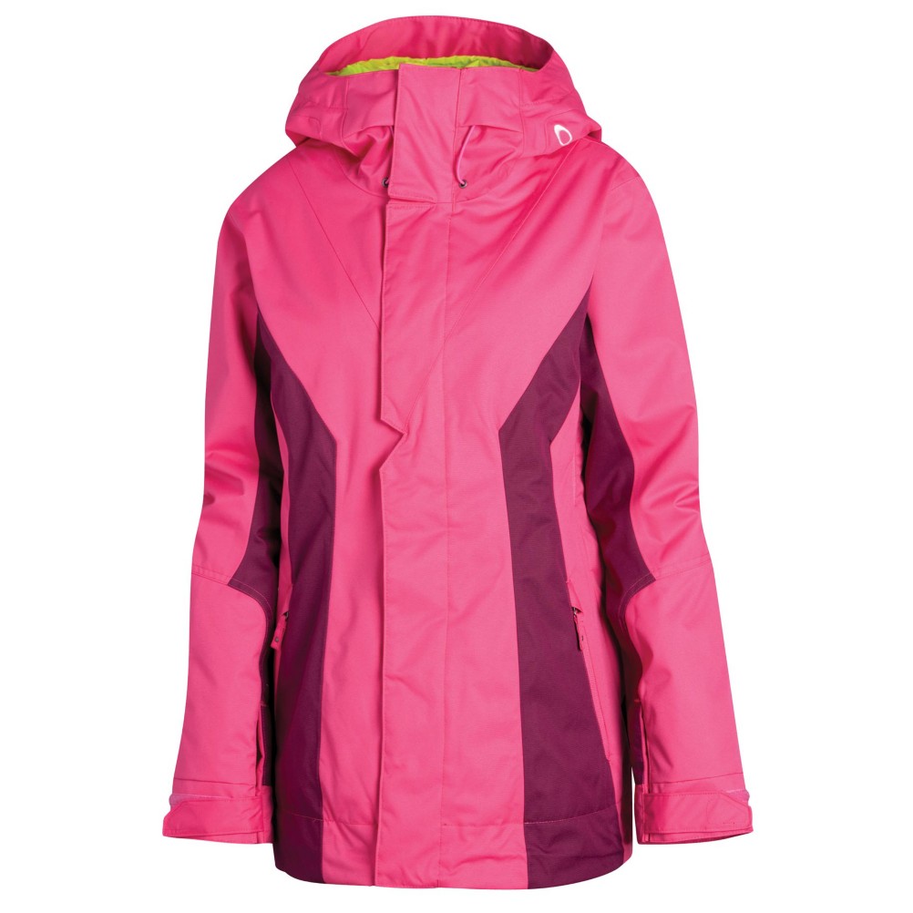Oakley Resilient Womens Insulated Ski Jacket, Fuchsia, swatch