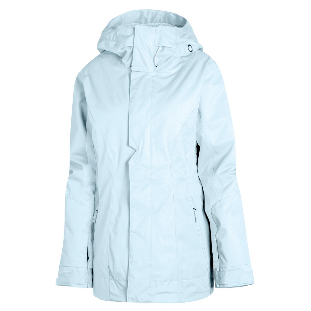 Oakley Resilient Womens Insulated Ski Jacket, Blue Crystal, swatch