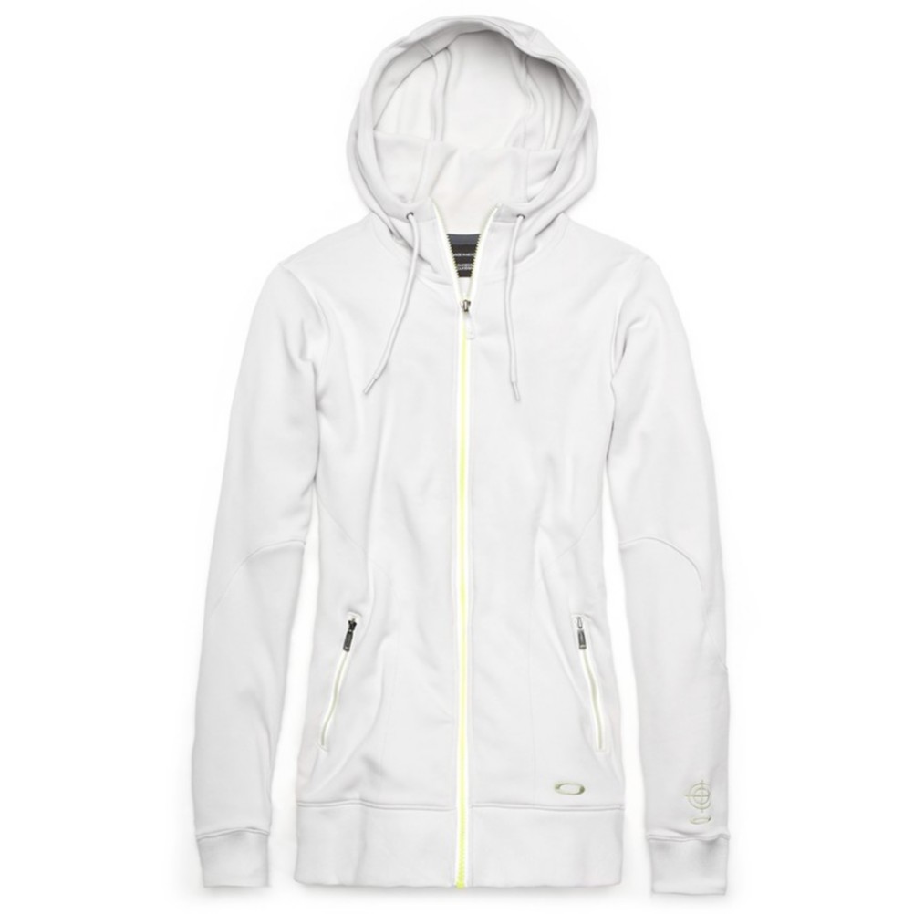 Oakley PRS Lite Womens Hoodie, Light Grey, swatch