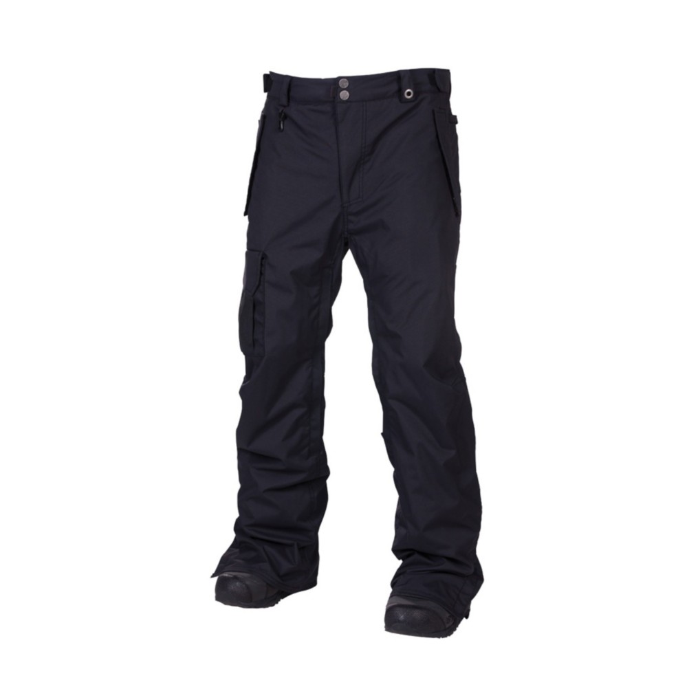 686 Mannual Data Mens Snowboard Pants, Black, medium