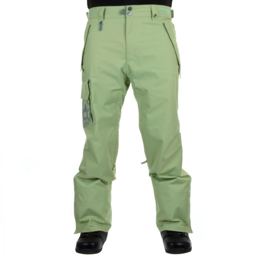 686 Mannual Data Mens Snowboard Pants, Mint, swatch