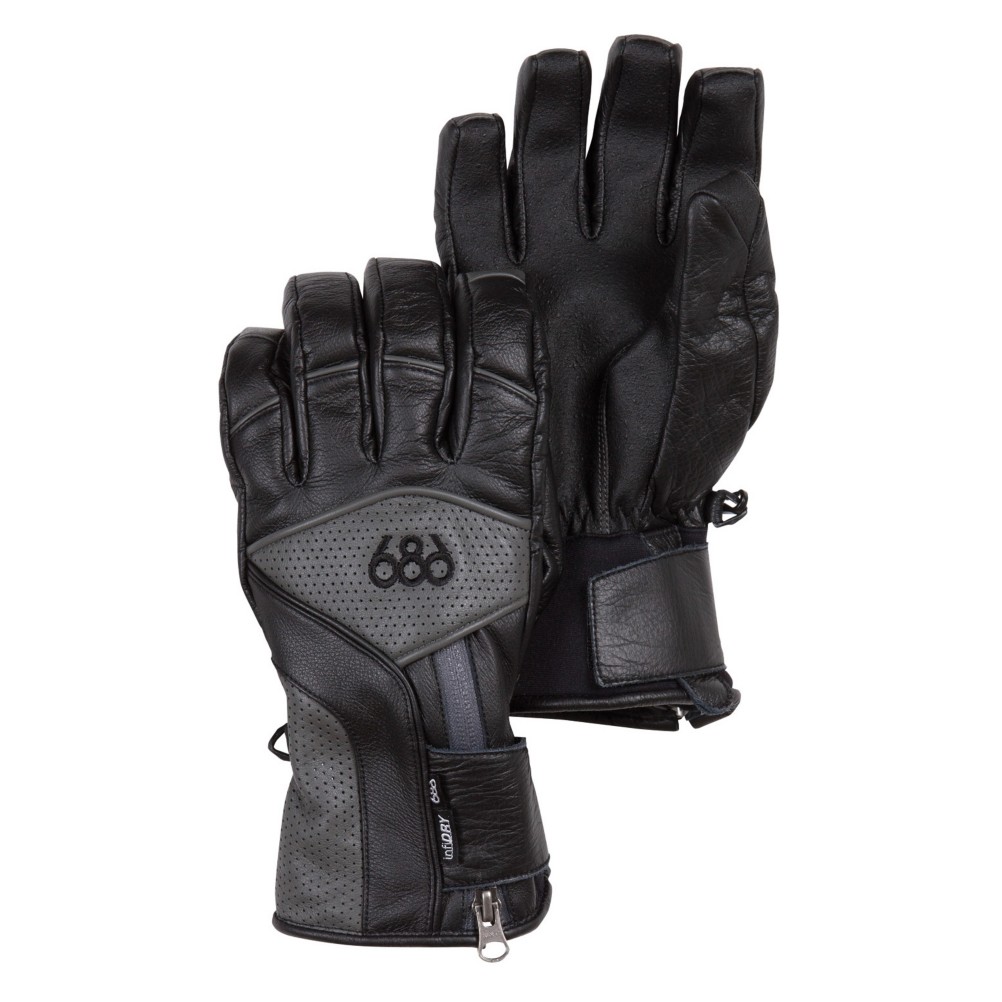 686 Focus Leather Insulated Snowboard Gloves, , medium
