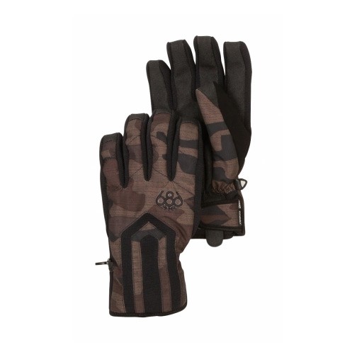 686 Tundra Insulated Gloves, Dark Tobacco Camo Fade, swatch