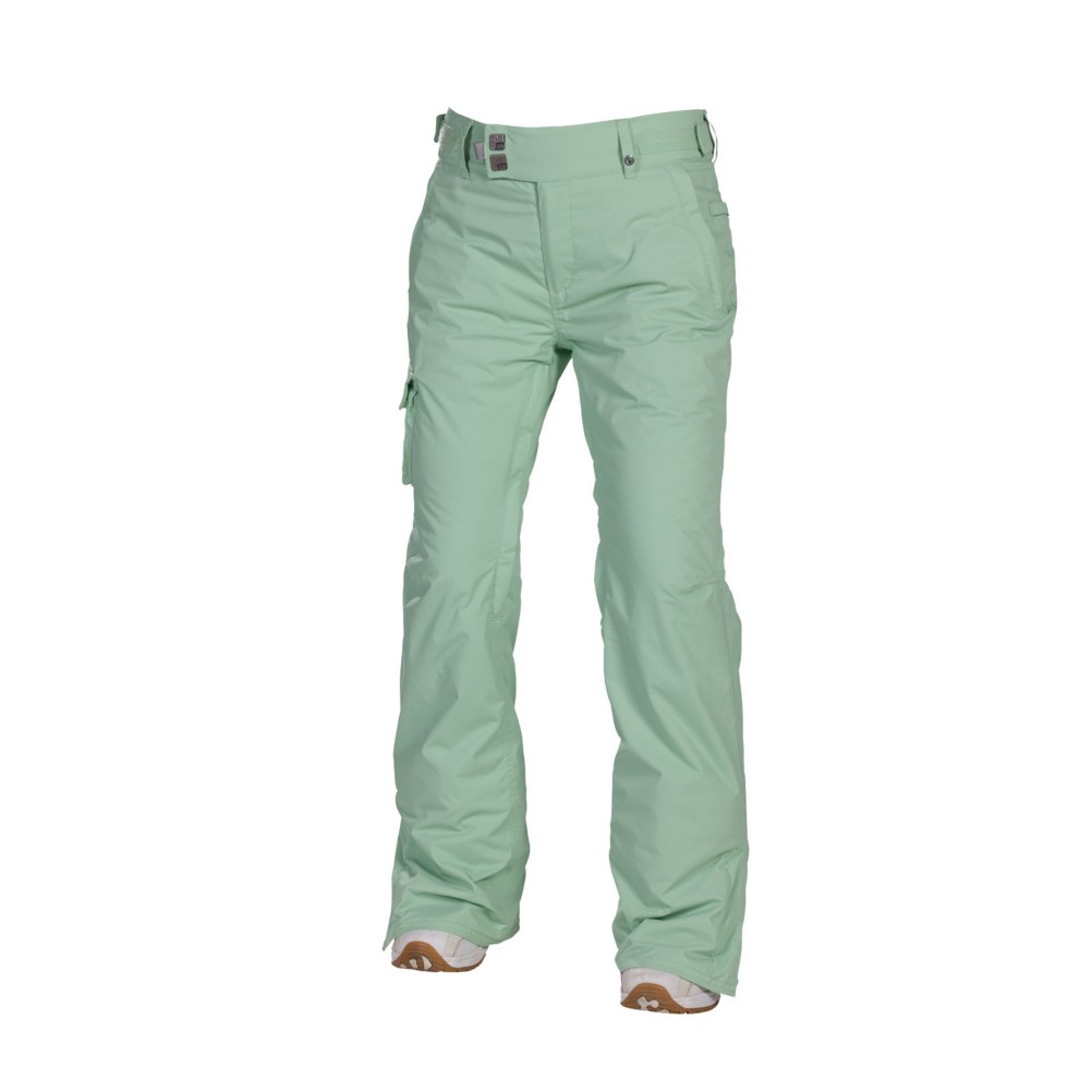 686 Mannual Mesa Womens Snowboard Pants, Mint, swatch