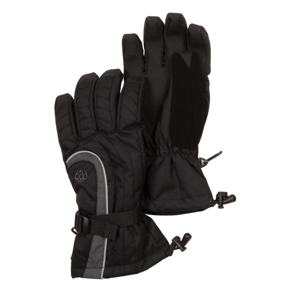 686 Smarty Command Womens Gloves, Black, medium