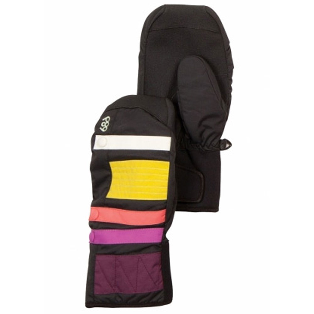 686 Nectar Insulated Womens Mittens, Black, medium